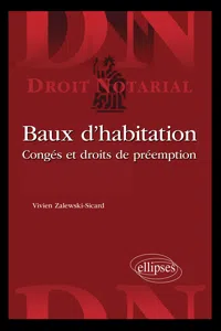 Baux d'habitation. Congés et droits de préemption_cover