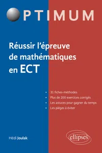 Réussir l'épreuve de mathématiques en ECT_cover