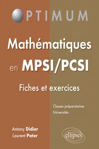 Mathématiques en MPSI/PCS_cover