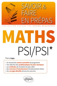 Mathématiques PSI/PSI*_cover