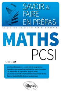 Mathématiques PCSI_cover