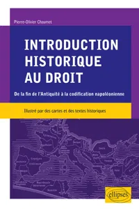 Introduction historique au droit. De la fin de l'Antiquité à la codification napoléonienne_cover