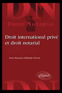 Droit international privé et droit notarial_cover