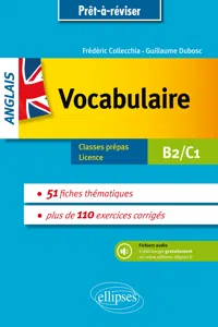 Prêt à réviser. Anglais. Vocabulaire thématique avec exercices corrigés et fichiers audio. B2-C1_cover