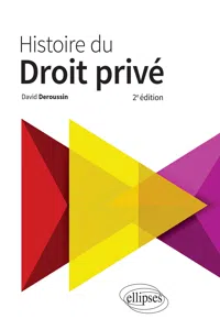 Histoire du droit privé - 2e édition_cover