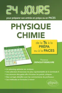 Physique-chimie - 24 jours pour préparer son entrée en prépa_cover