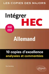 Intégrer HEC – ECE/ECS – Allemand_cover