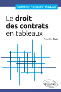 Droit des contrats en tableaux_cover