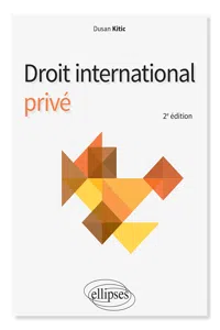 Droit international privé - 2e édition_cover