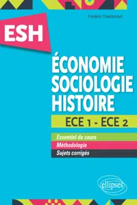 Économie, Sociologie, Histoire. ECE 1 et ECE 2. Tout en un_cover