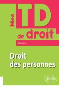 Droit des personnes_cover