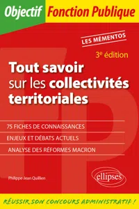 Tout savoir sur les collectivités territoriales - 3e édition_cover