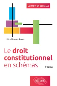 Le droit constitutionnel en schémas - 7e édition_cover