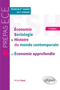 ESH et économie approfondie - Prépas ECE 1re année_cover