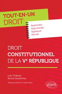 Droit constitutionnel de la Ve République_cover