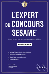 L'Expert du Concours SESAME - Édition 2020_cover