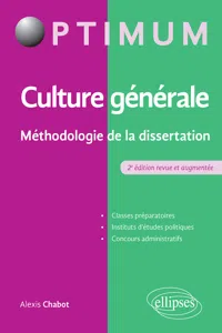 Culture générale - Méthodologie de la dissertation - 2e édition revue et augmentée_cover