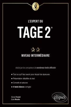 L'expert du Tage 2® - Niveau intermédiaire