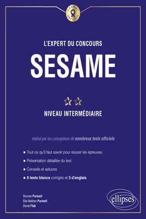 L'Expert du concours SESAME - Niveau intermédiaire