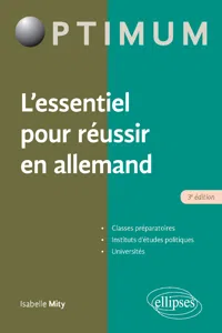 L'essentiel pour réussir en allemand - 3e édition_cover