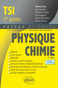 Physique-Chimie TSI1 - Programme 2021_cover