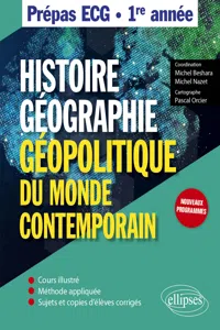 Histoire, Géographie et Géopolitique du monde contemporain. ECG1_cover