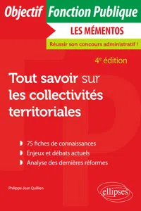 Tout savoir sur les collectivités territoriales - 4e édition_cover