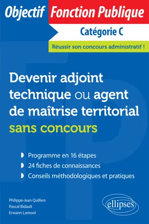 Devenir adjoint technique ou agent de maîtrise territorial sans concours