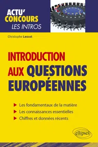 Introduction aux questions européennes_cover