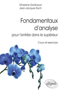 Fondamentaux d'analyse pour l'entrée dans le supérieur - Cours et exercices_cover