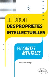 Le droit des propriétés intellectuelles en cartes mentales_cover