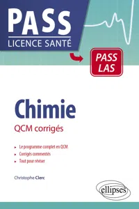 Chimie - QCM corrigés_cover