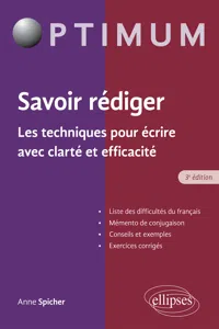 Savoir rédiger. Les techniques pour écrire avec clarté et efficacité_cover