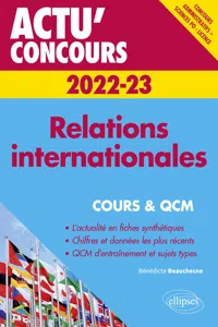 Relations internationales 2022-2023 - Cours et QCM_cover