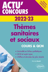 Thèmes sanitaires et sociaux 2022-2023 - Cours et QCM_cover