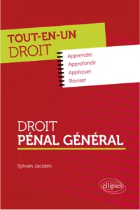 Droit pénal général_cover