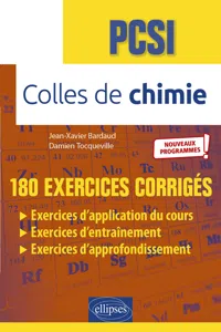 Colles de chimie - PCSI - Programme 2021_cover