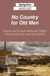 Agrégation anglais 2022. No Country for Old Men_cover