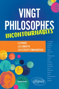 Vingt philosophes incontournables. La pensée, les concepts, les extraits fondamentaux._cover