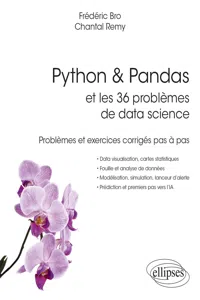 Python & Pandas et les 36 problèmes de data science - Problèmes et exercices corrigés pas à pas_cover