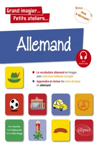 Allemand en images avec exercices ludiques. Apprendre et réviser les mots de base. A1_cover