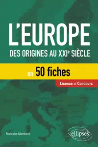 L'Europe en 50 fiches - Des origines au XXIe siècle_cover