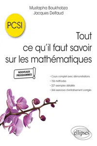 Tout ce qu'il faut savoir sur les mathématiques en PCSI_cover