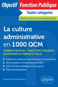 La culture administrative en 1000 QCM_cover