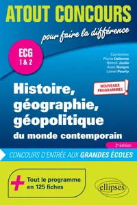Histoire, géographie, géopolitique du monde contemporain - ECG 1 & 2 - Nouveaux programmes_cover