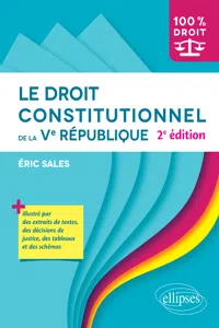 Le droit constitutionnel de la Ve République_cover