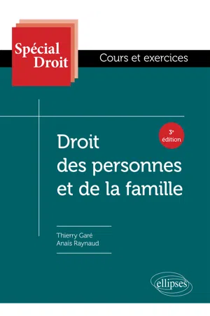 Droit des personnes et de la famille