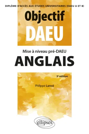 Mise à niveau Pré-DAEU Anglais (DAEU A et B)