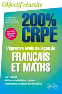 L'épreuve orale de leçon de français et mathématiques_cover