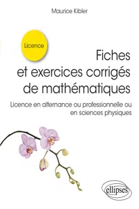 Fiches et exercices corrigés de mathématiques_cover